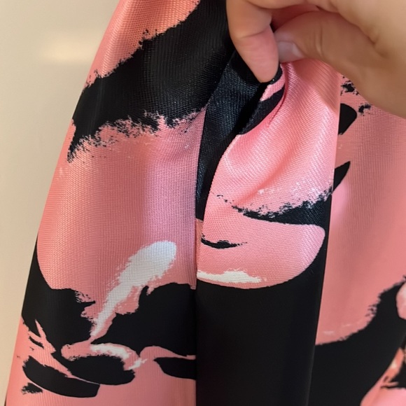 Halston Heritage Floral Halter Dress - Picture 7 of 12